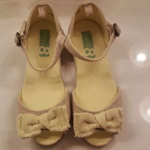 Cream and Yellow Summer Sandal
